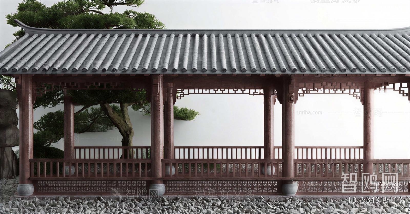Chinese Style Gallery Frame