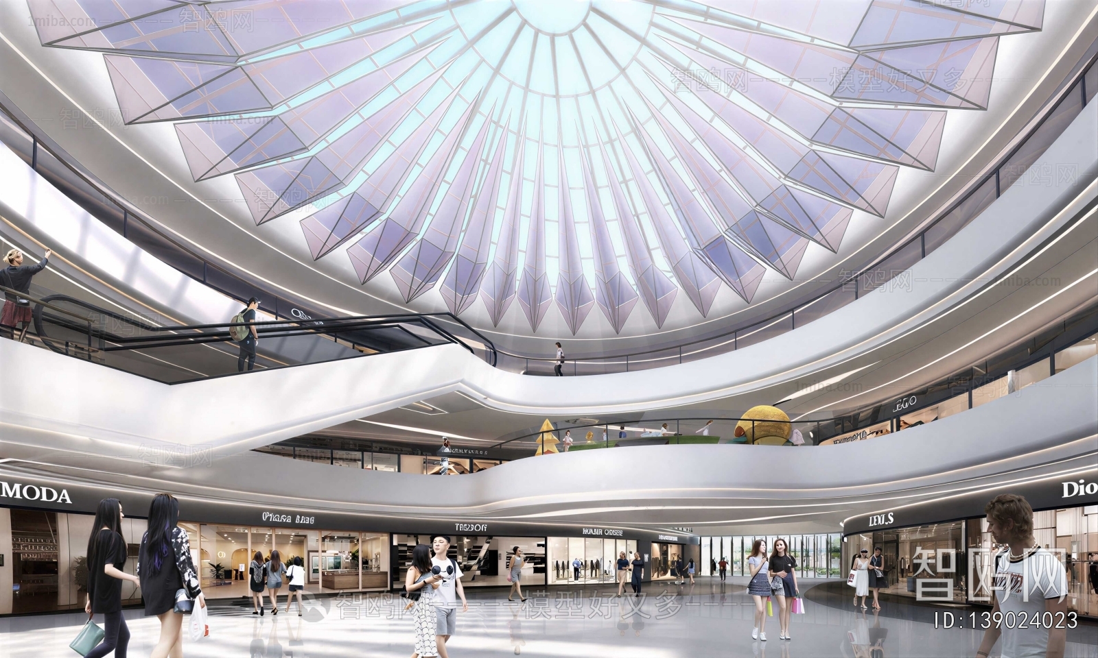 Modern Shopping Mall