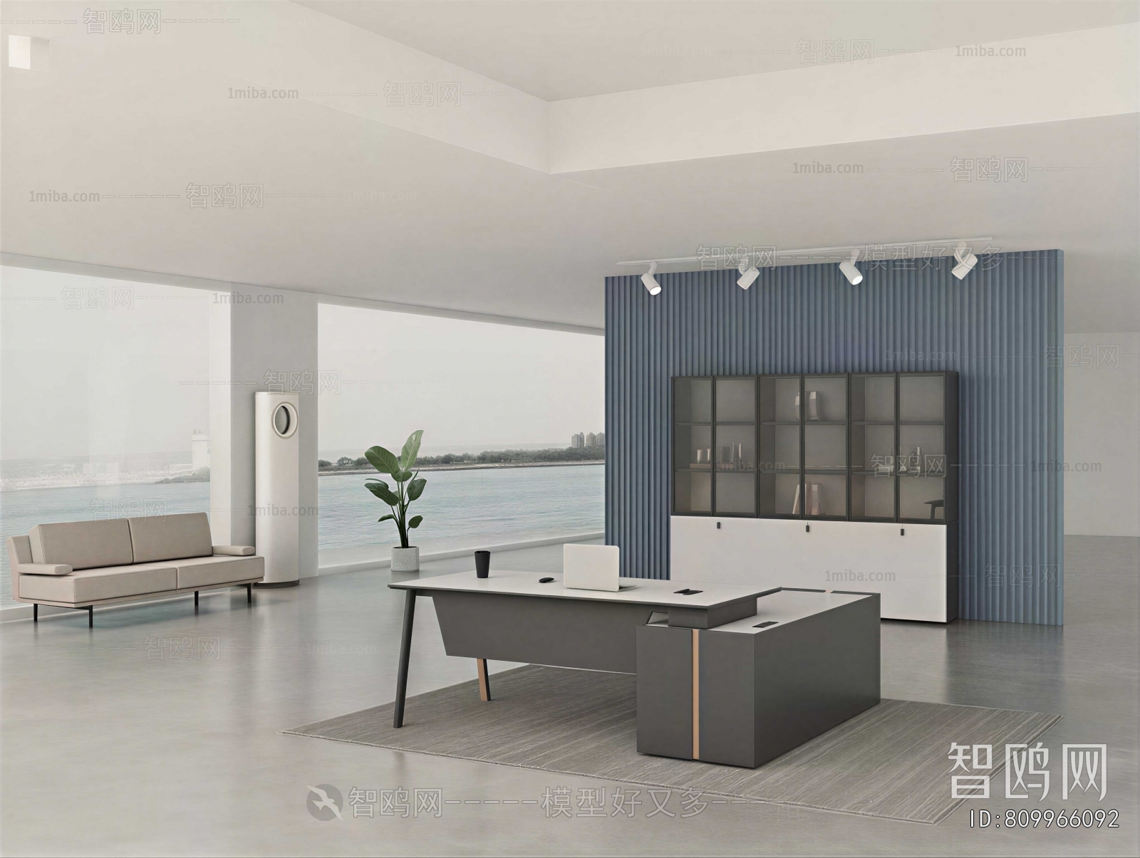 Modern Manager's Office