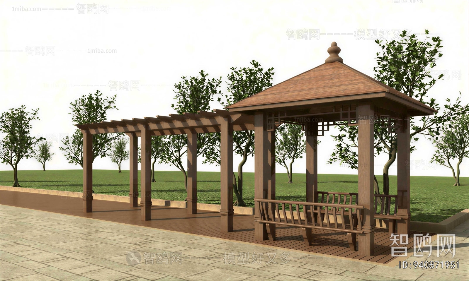 New Chinese Style Pavilion