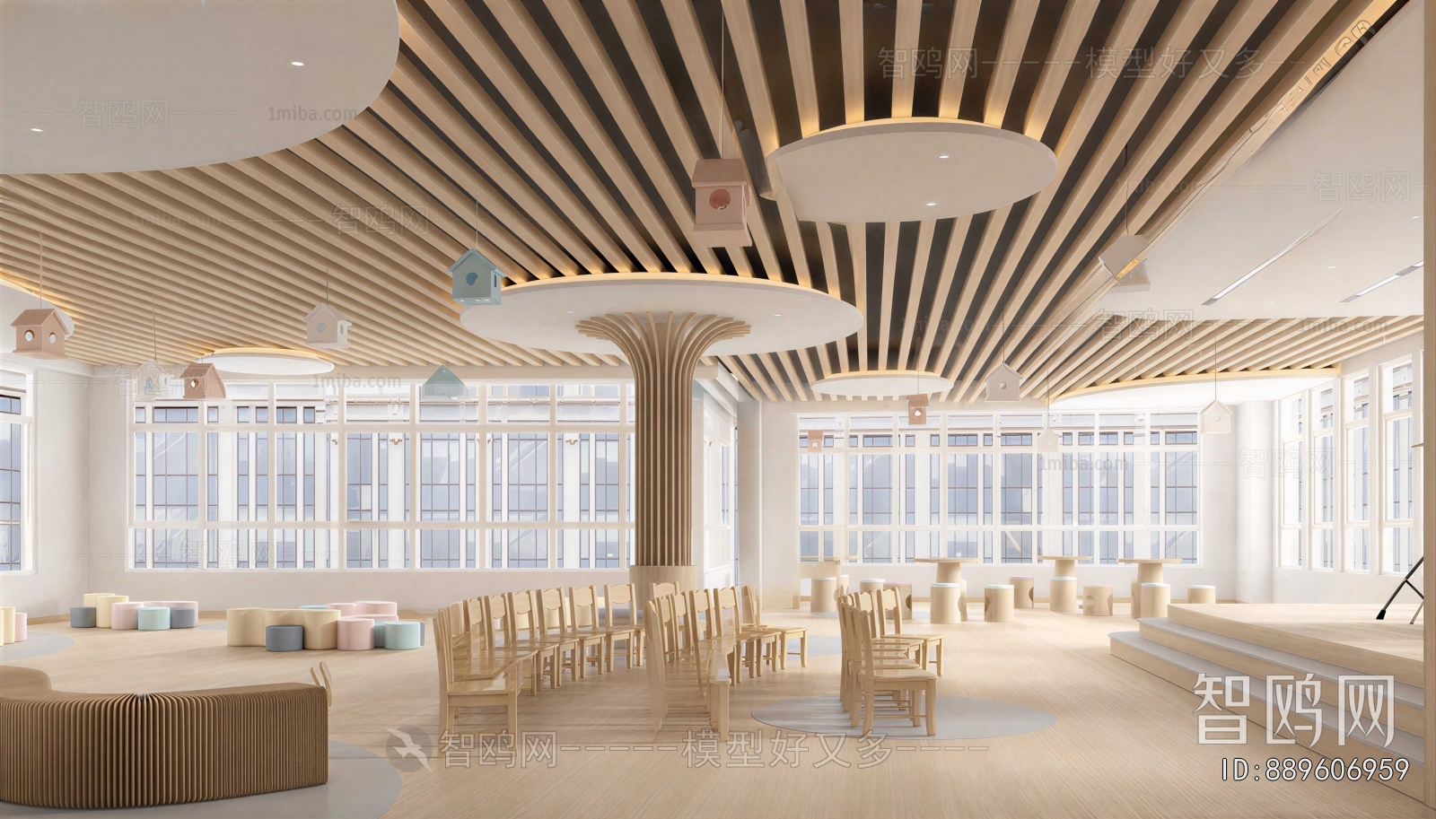 Modern Children's Playroom
