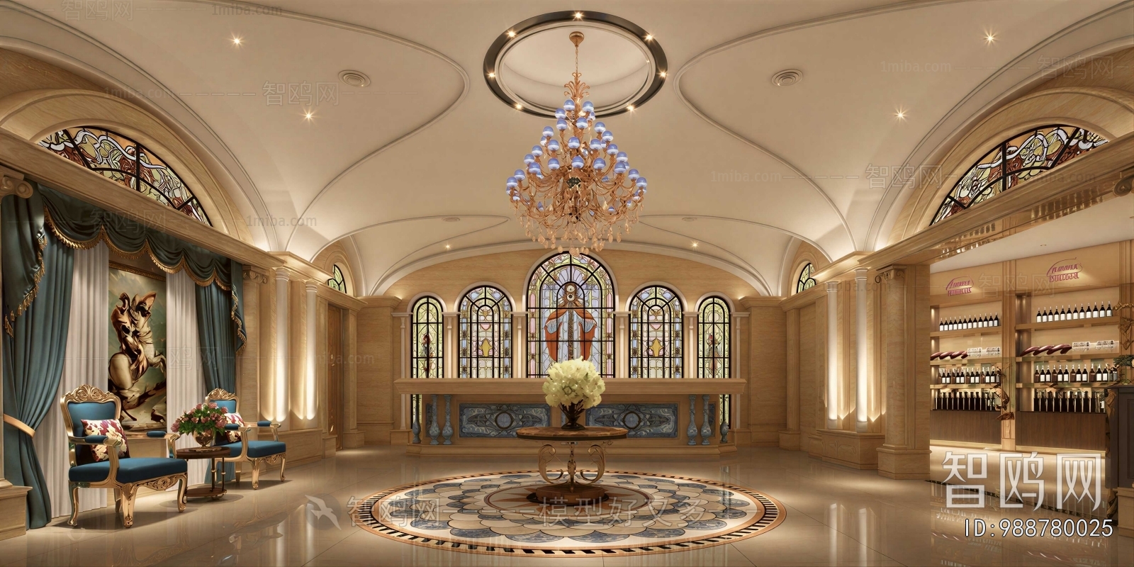 European Style Lobby Hall