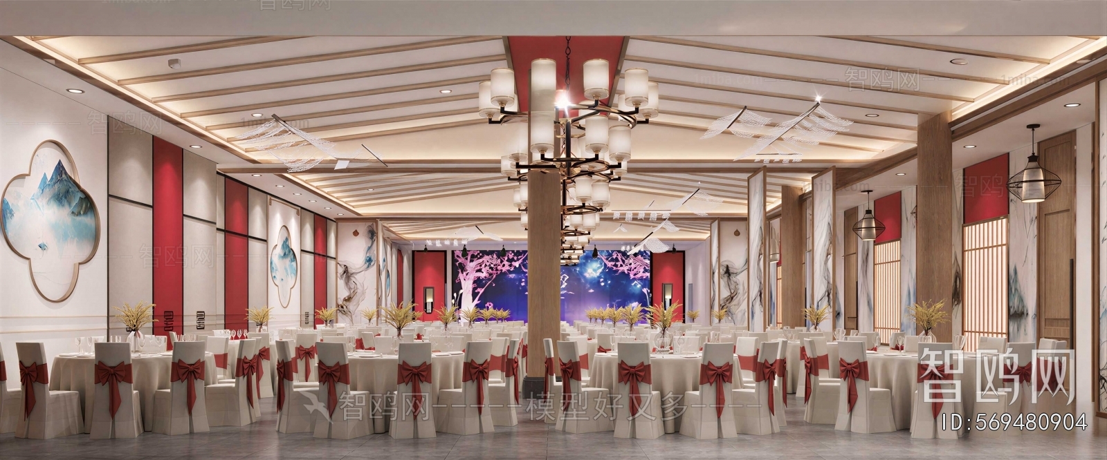 New Chinese Style Banquet Hall
