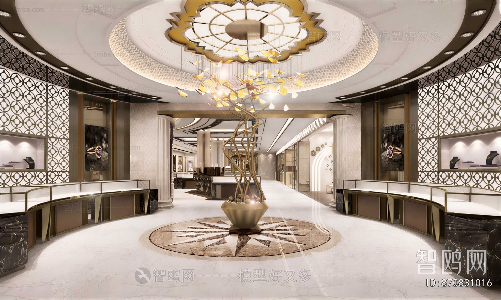 New Chinese Style Jewelry Store
