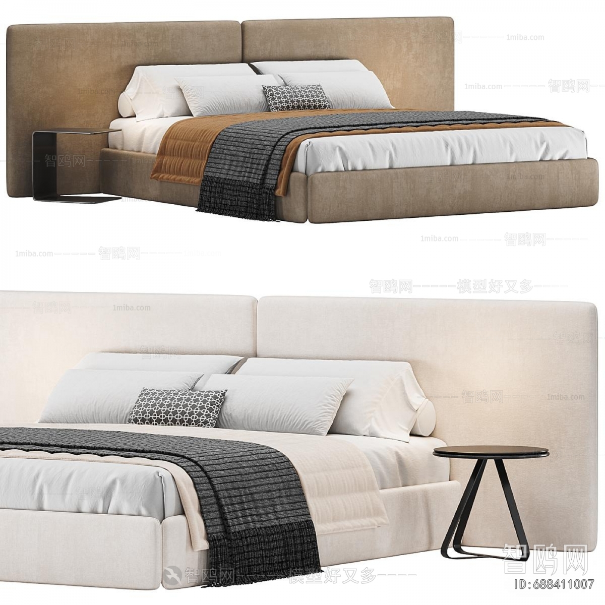 Modern Double Bed