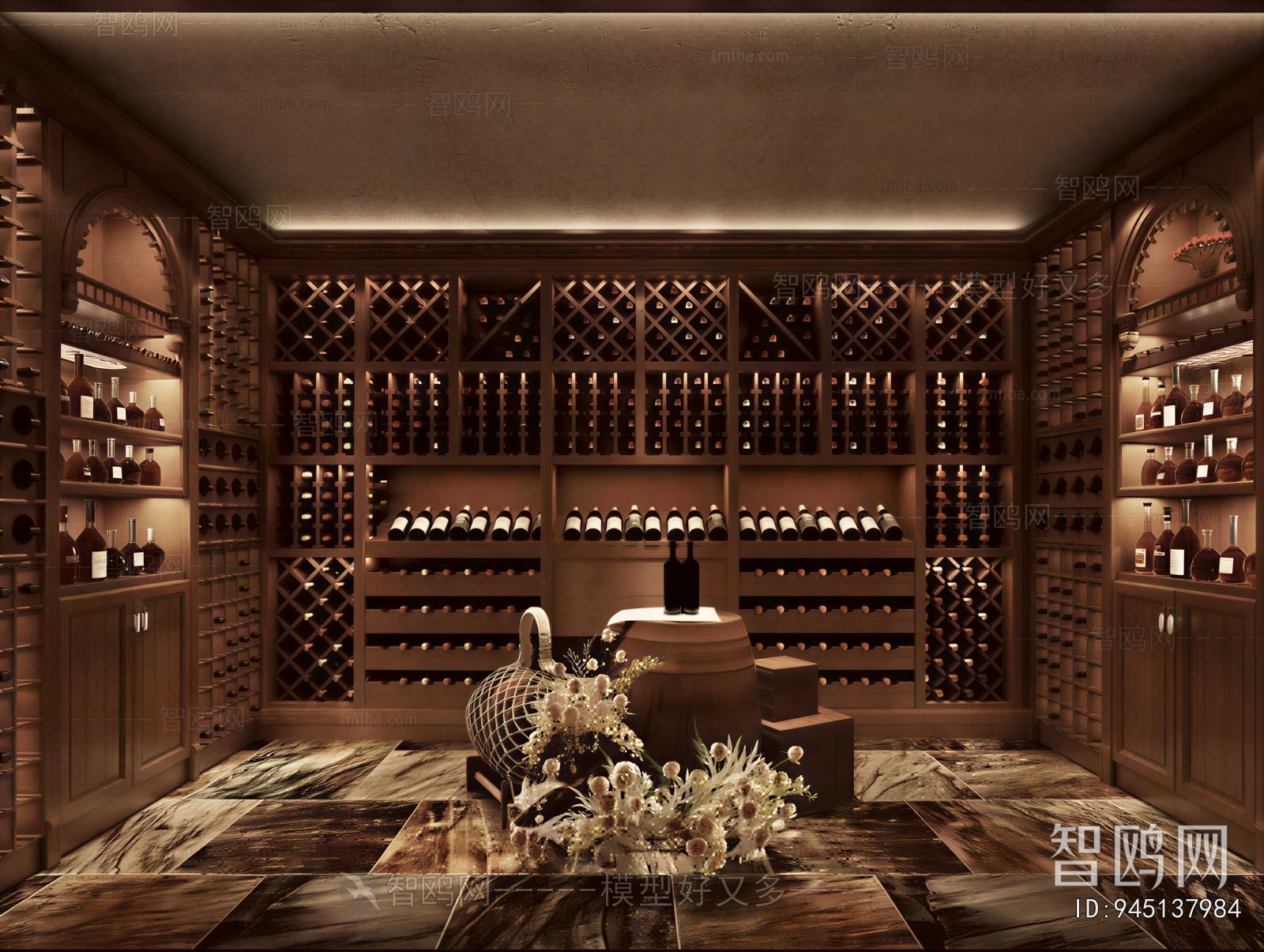 European Style Wine Cellar/Wine Tasting Room