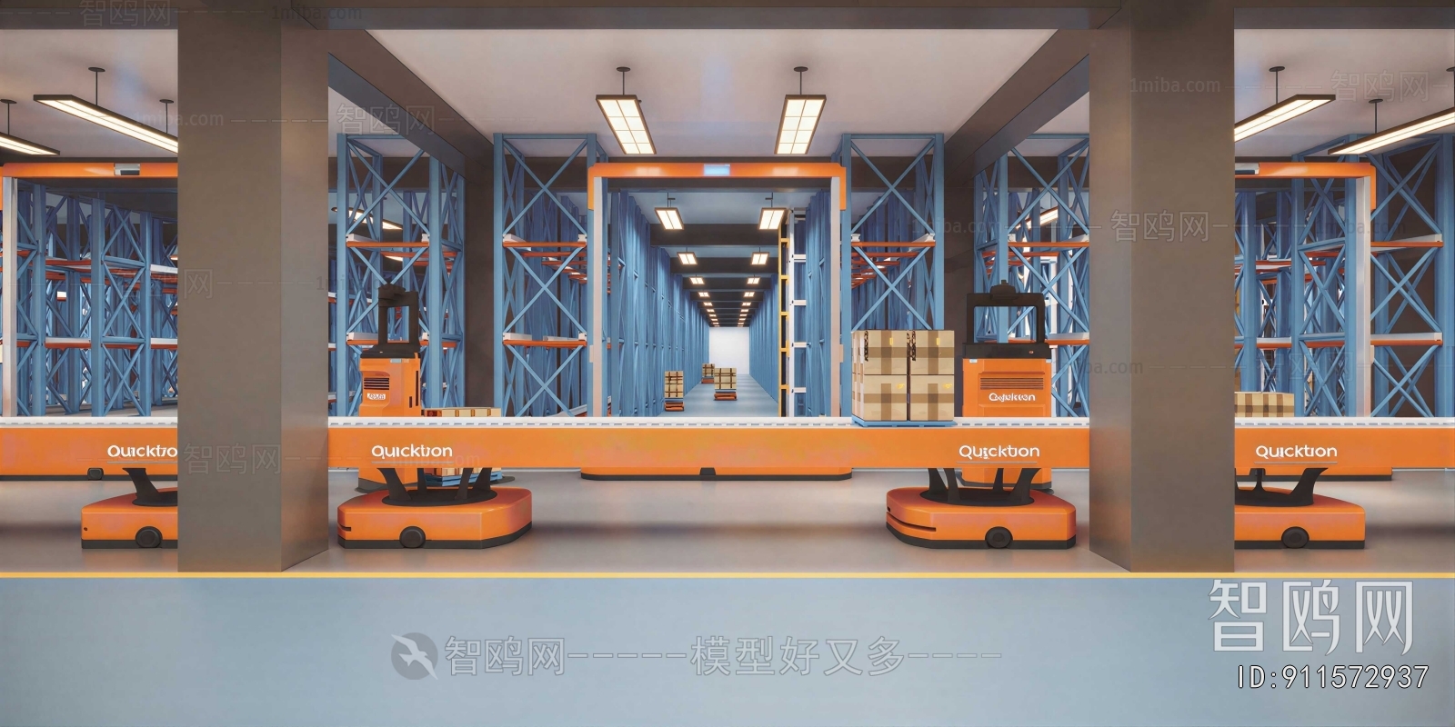 Modern Factory Floor/warehouse