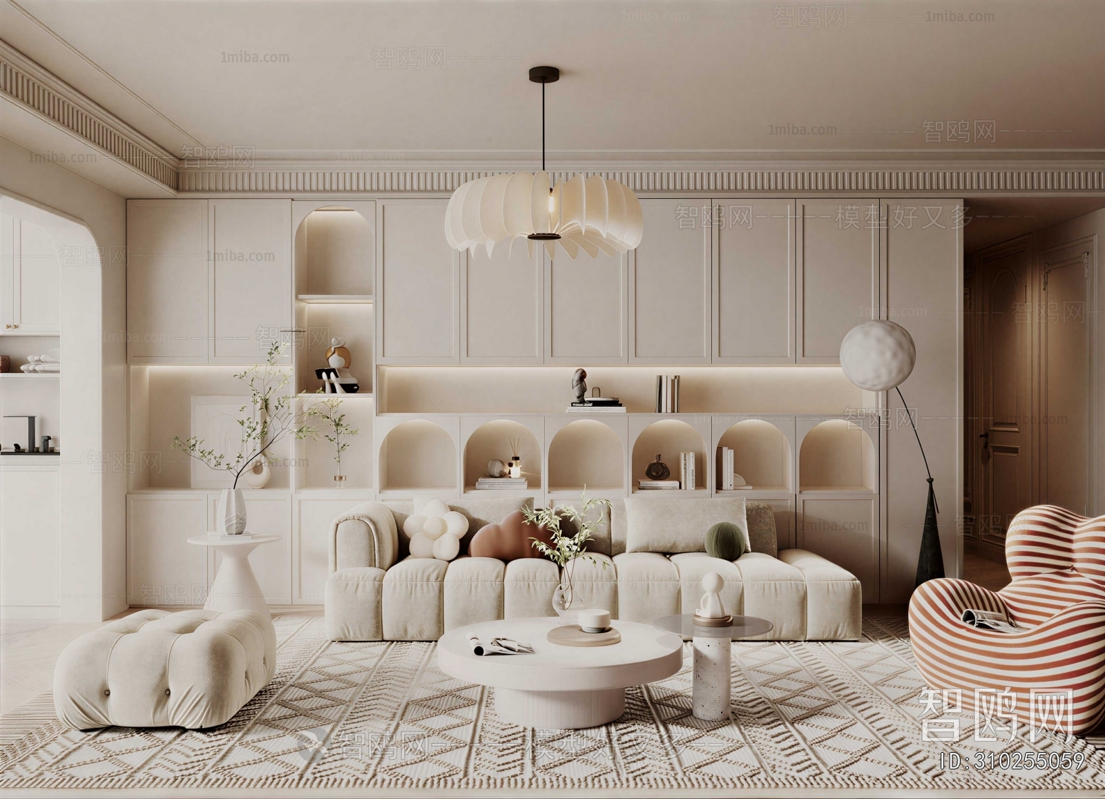 French Style A Living Room