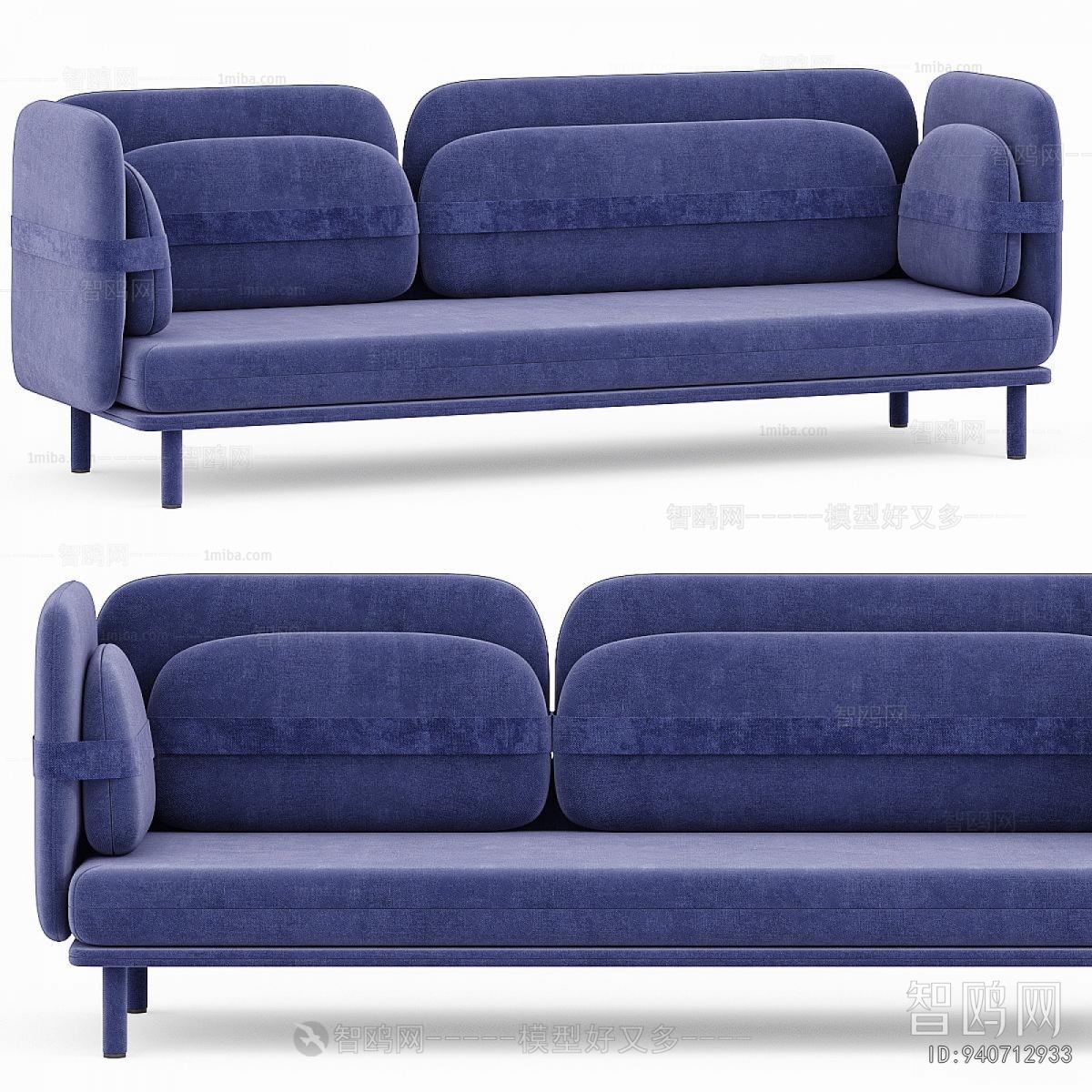 Modern Three-seat Sofa