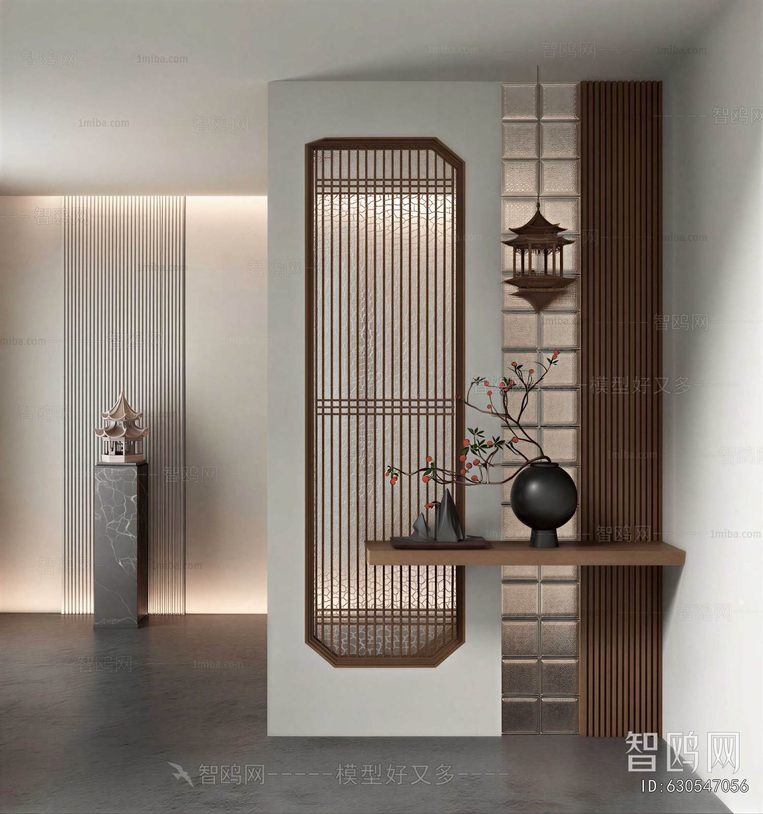 New Chinese Style Hallway
