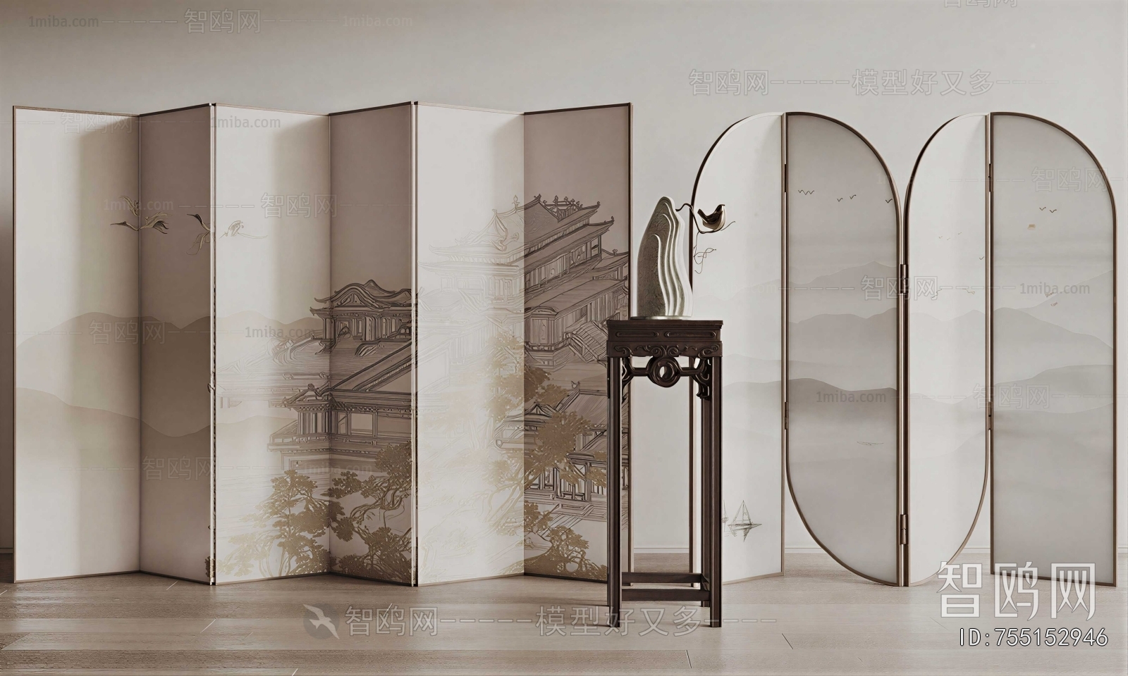 New Chinese Style Partition