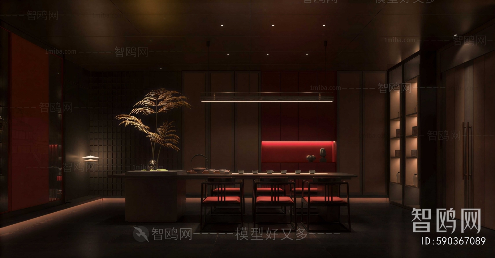 New Chinese Style Tea House