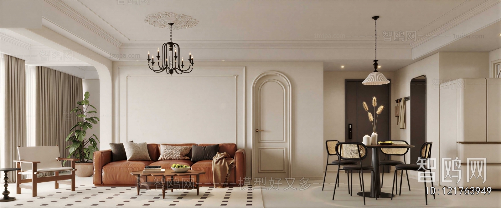 French Style A Living Room