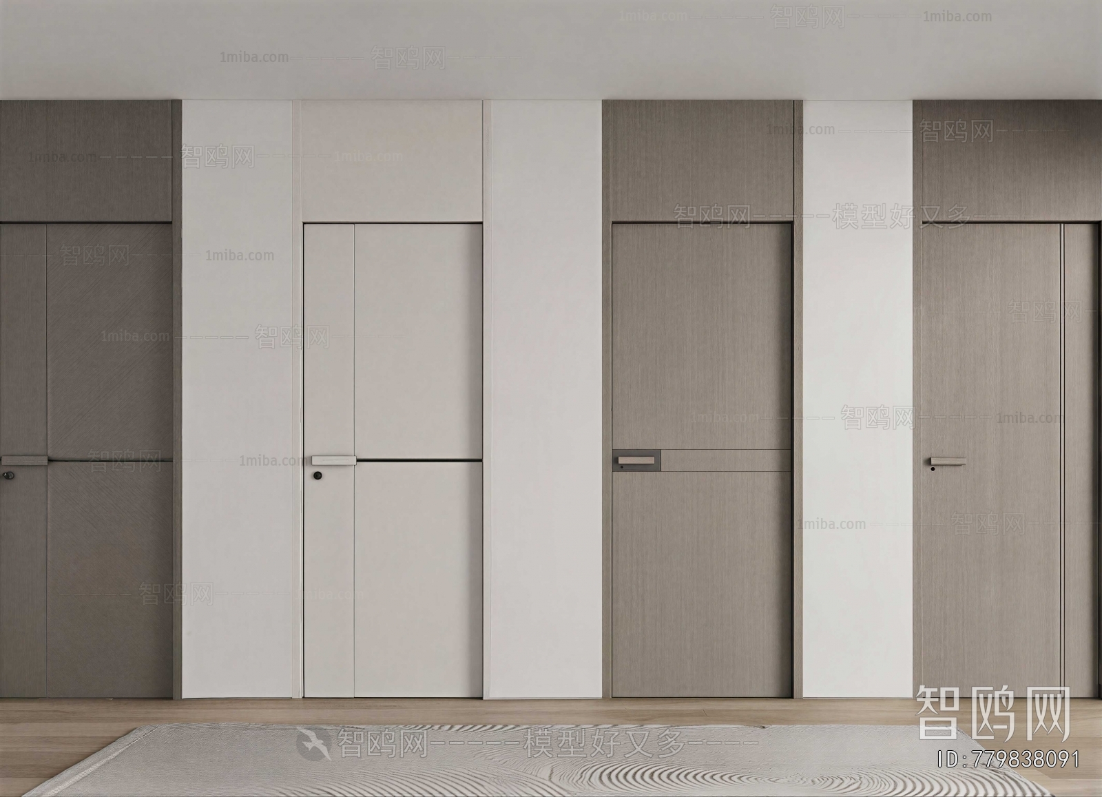 Modern Single Door