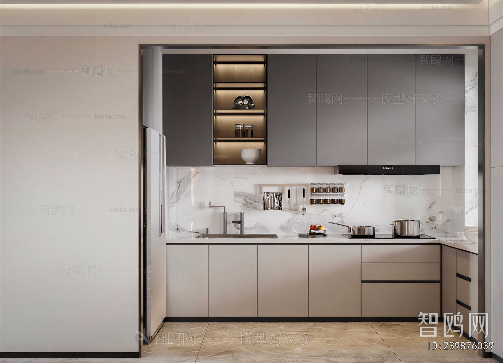 Modern The Kitchen
