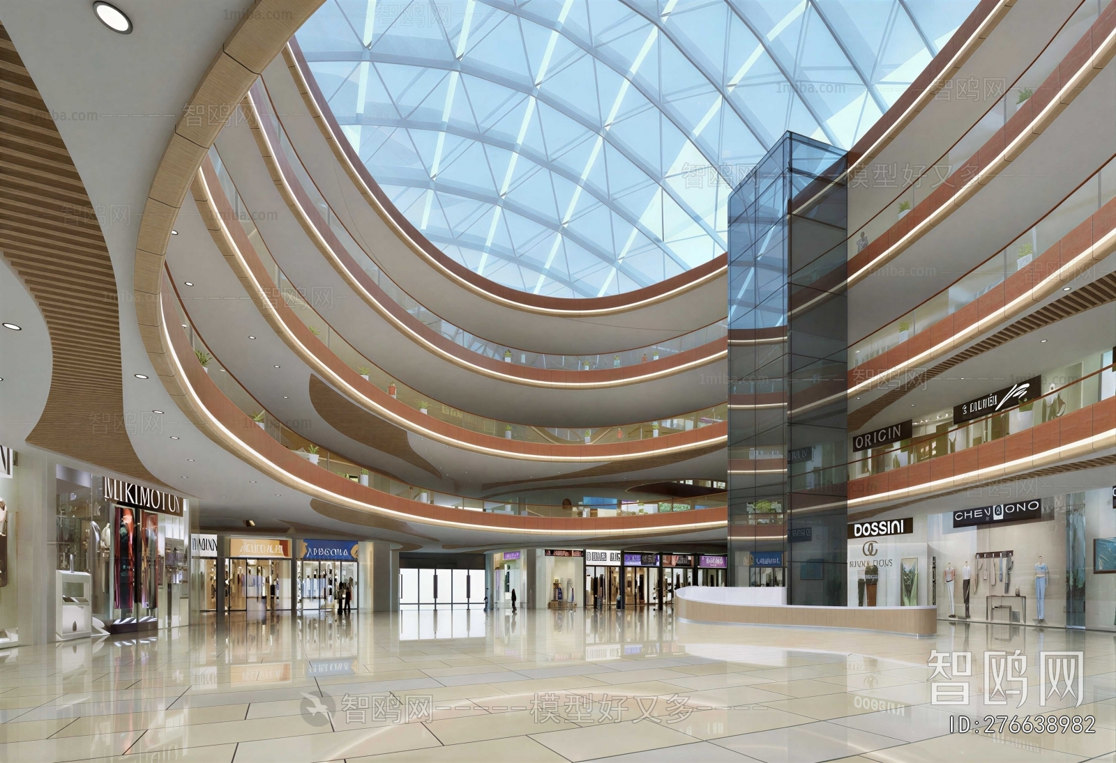 Modern Shopping Mall