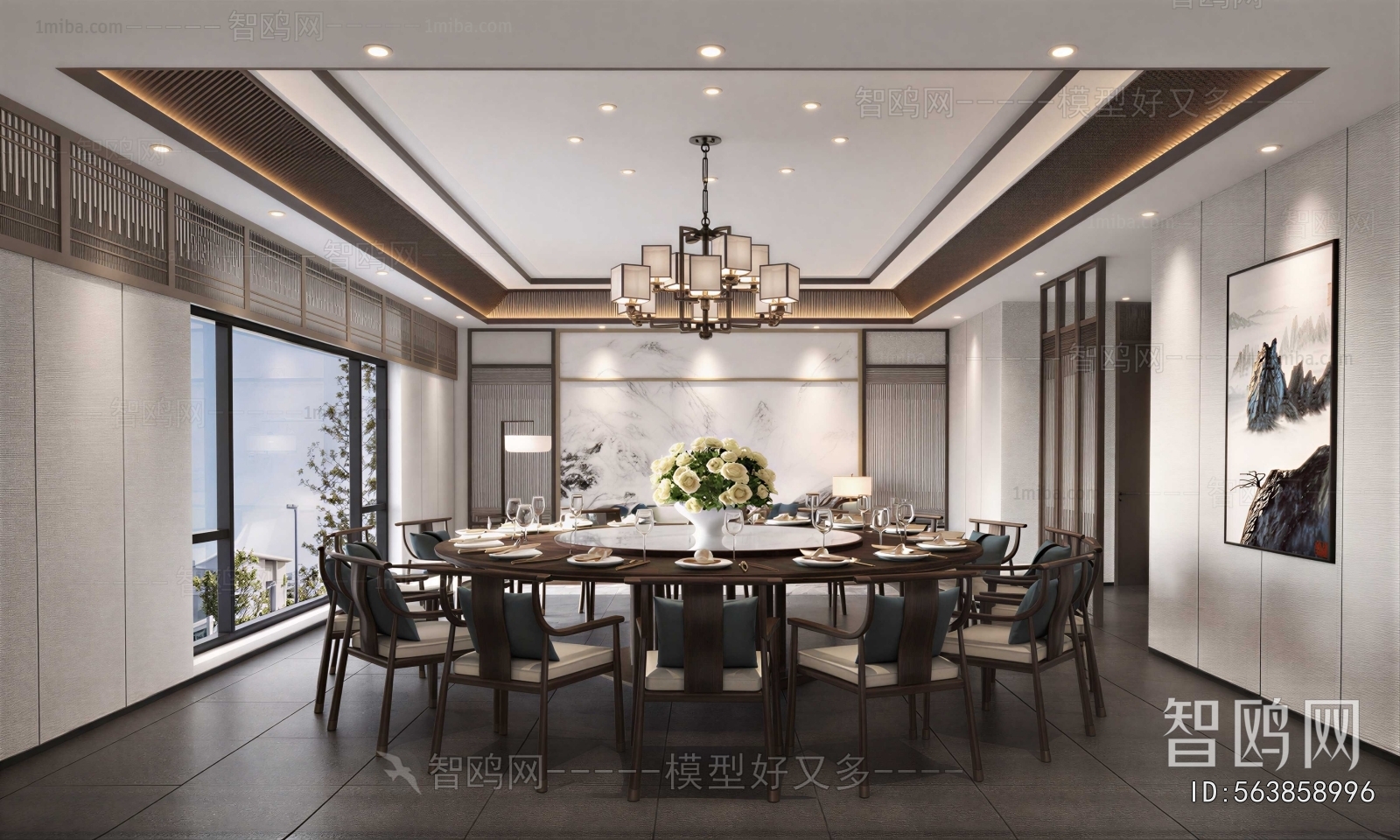 New Chinese Style Restaurant Box