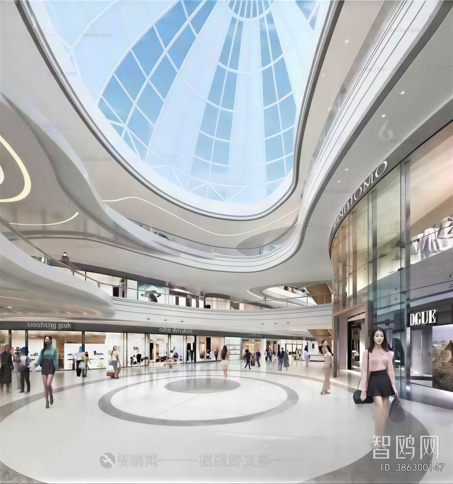 Modern Shopping Mall