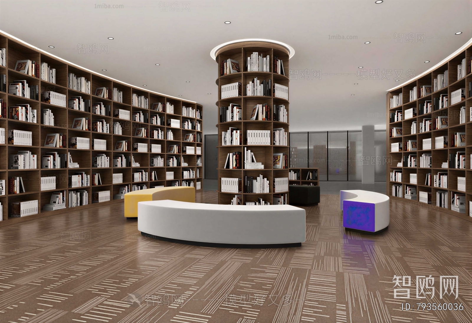 Modern Bookstore Book Bar
