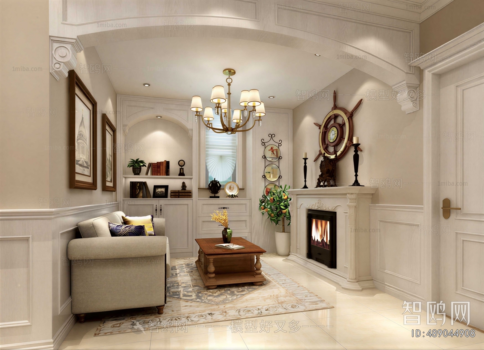 French Style A Living Room