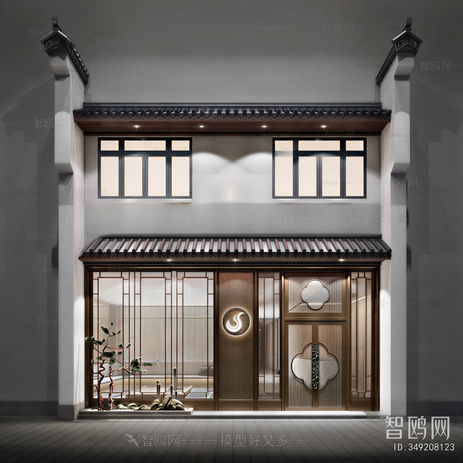 New Chinese Style Facade Element