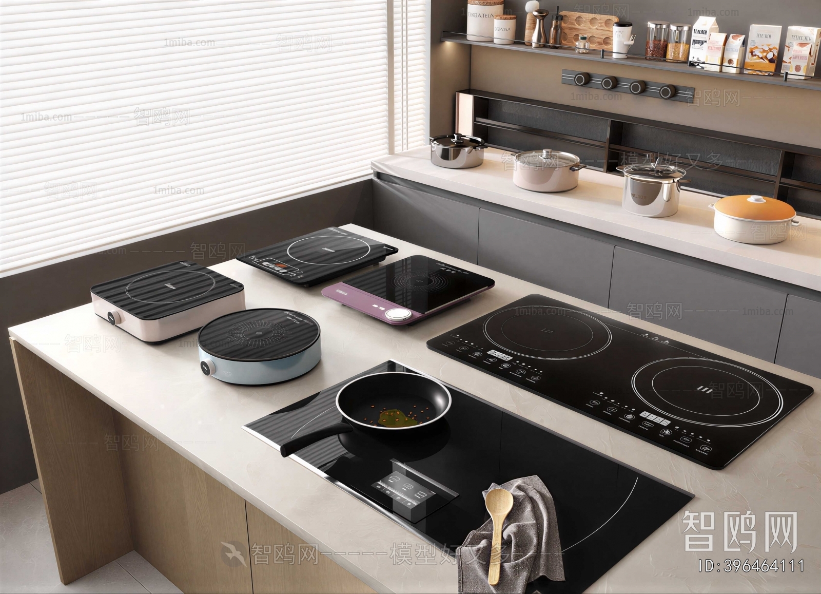Modern Kitchen Electric Gas Range
