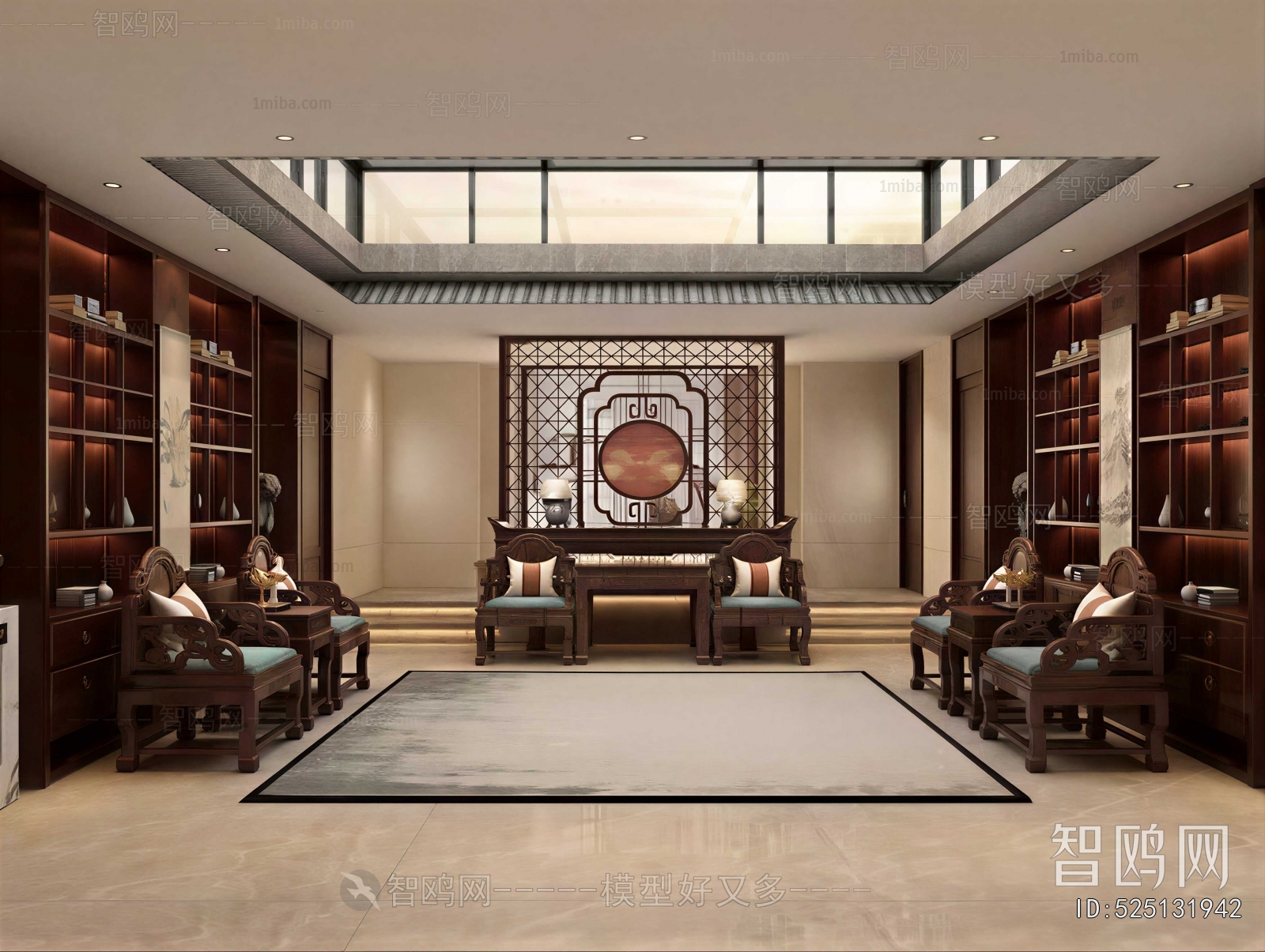 Chinese Style A Living Room
