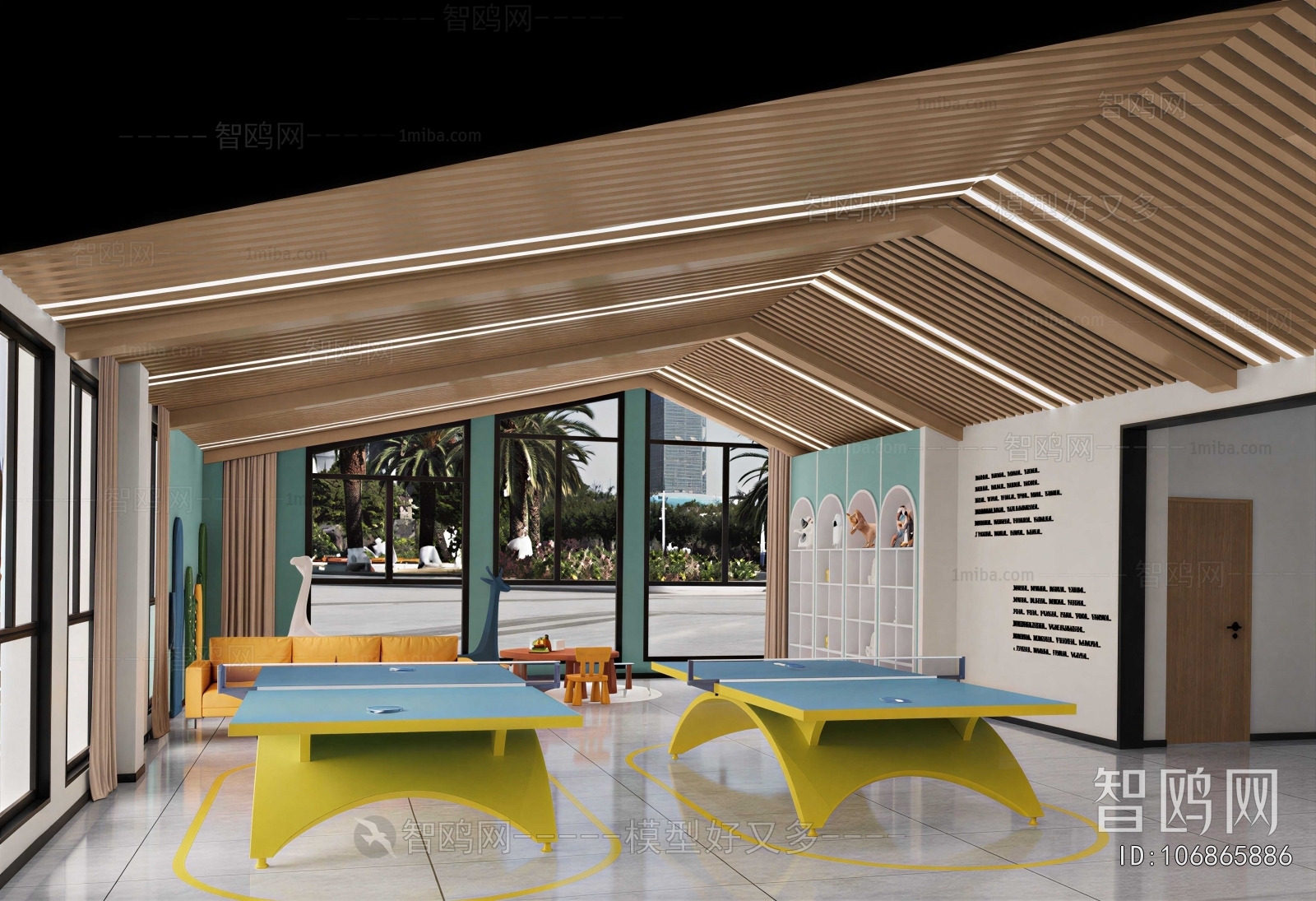 Modern Staff Recreation Room