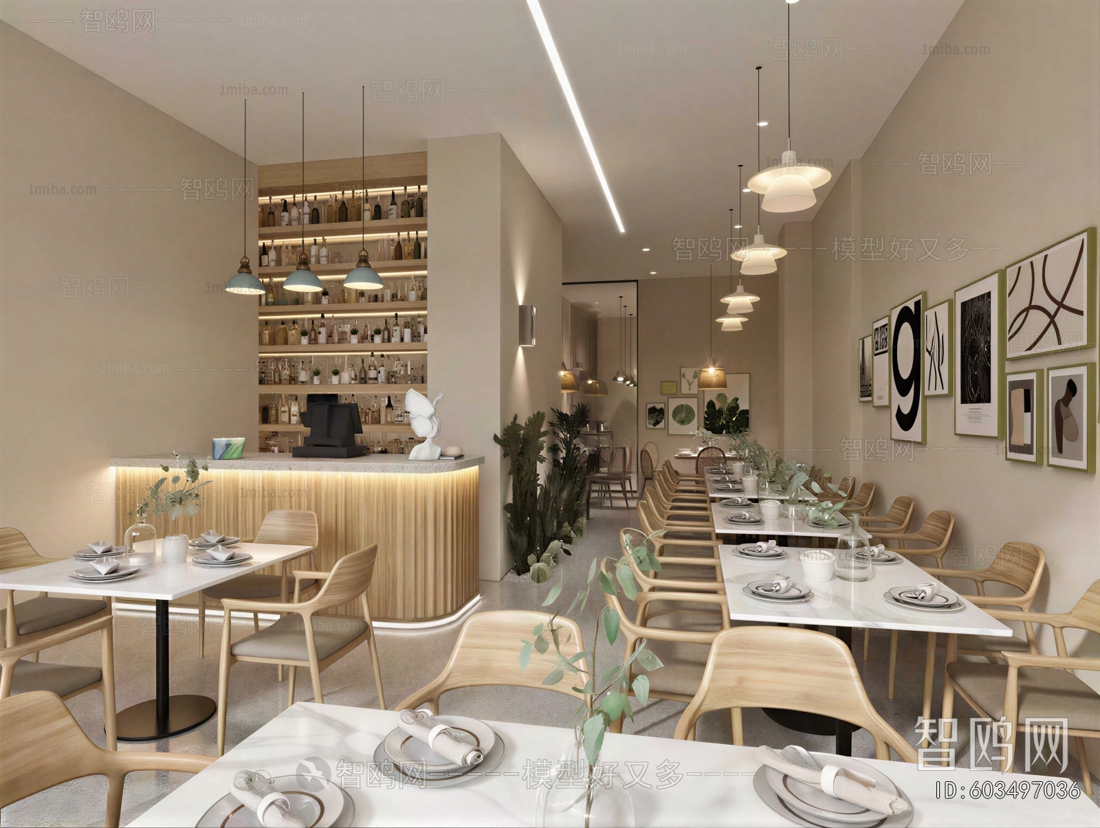 Modern Restaurant