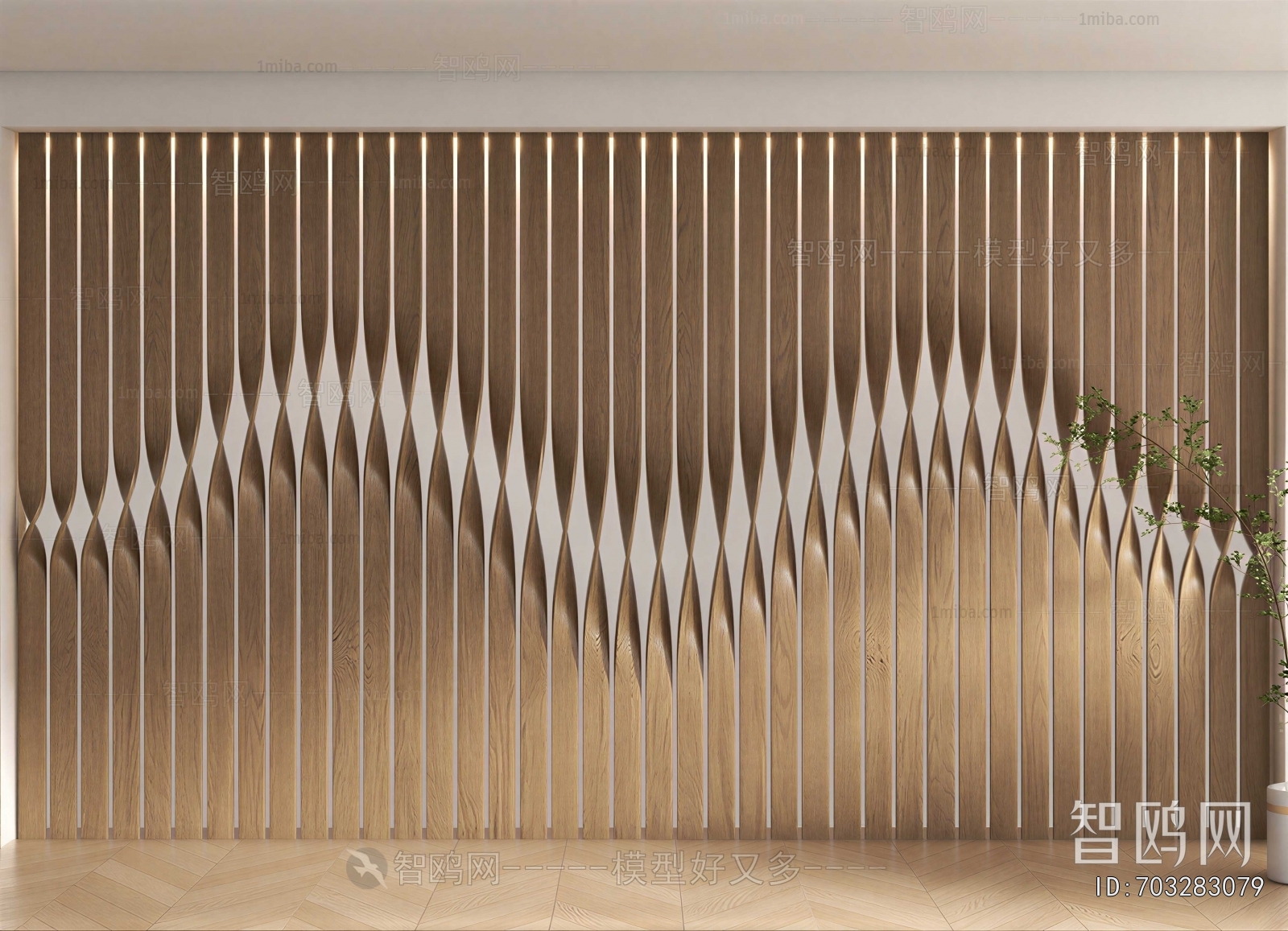 New Chinese Style TV Wall