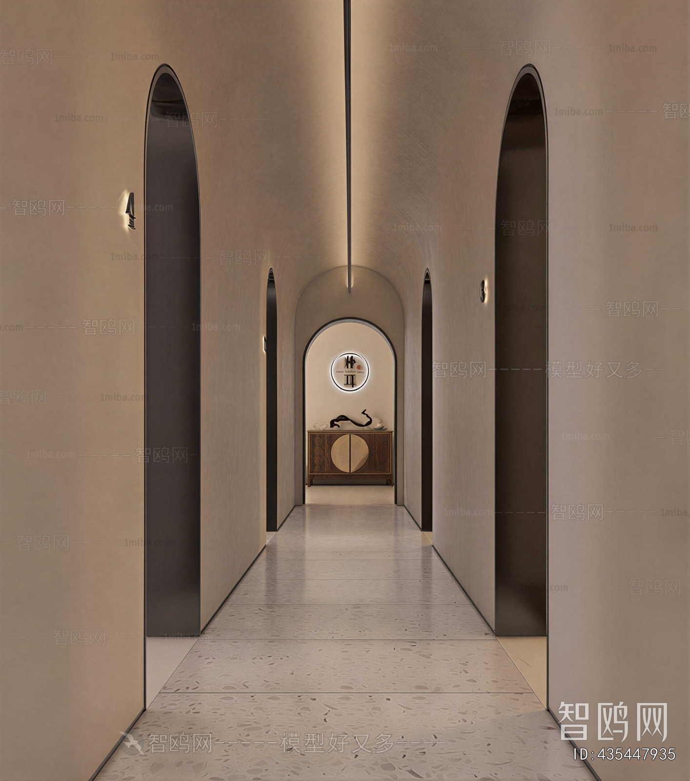 New Chinese Style Corridor