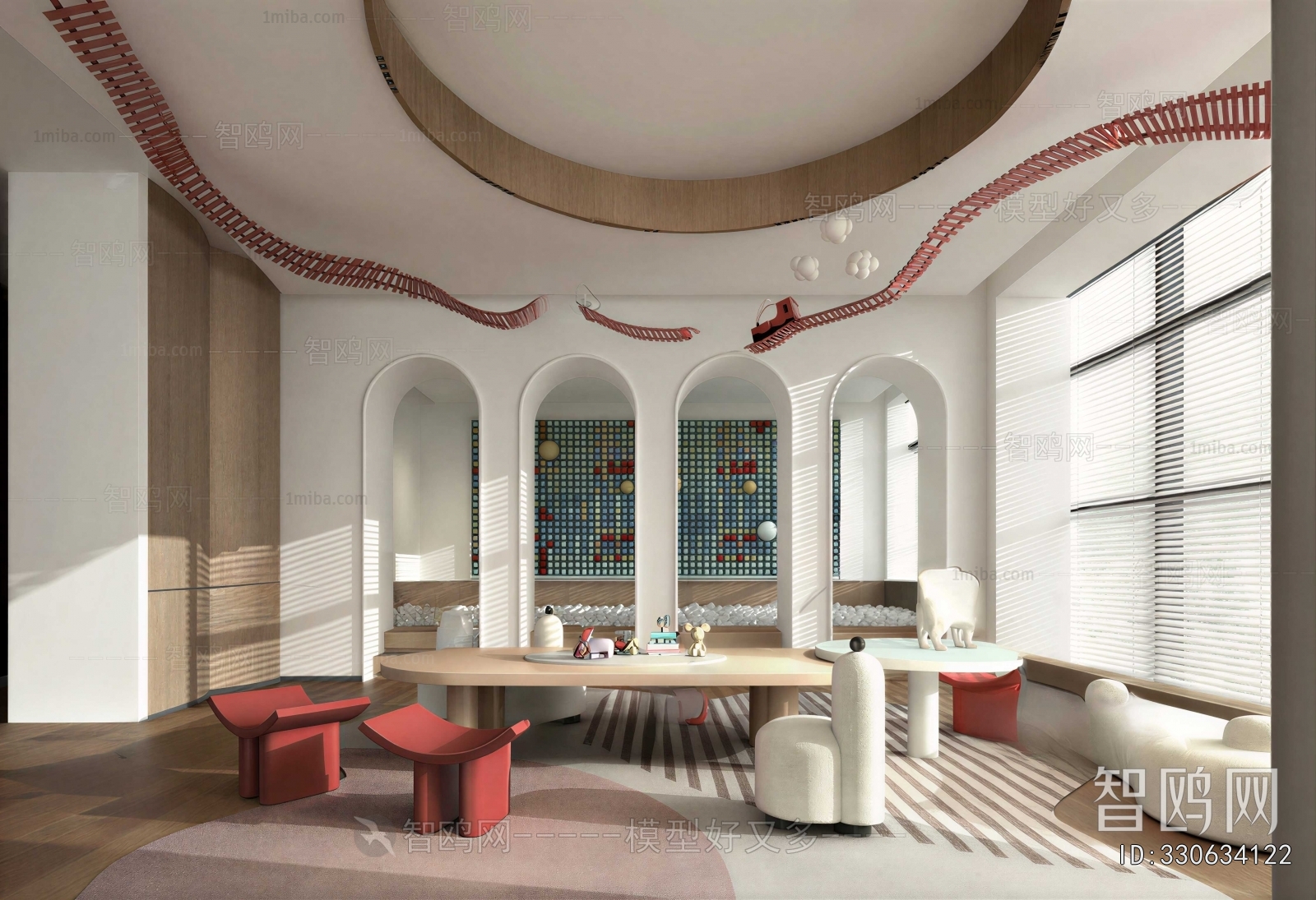 Modern Children's Playroom
