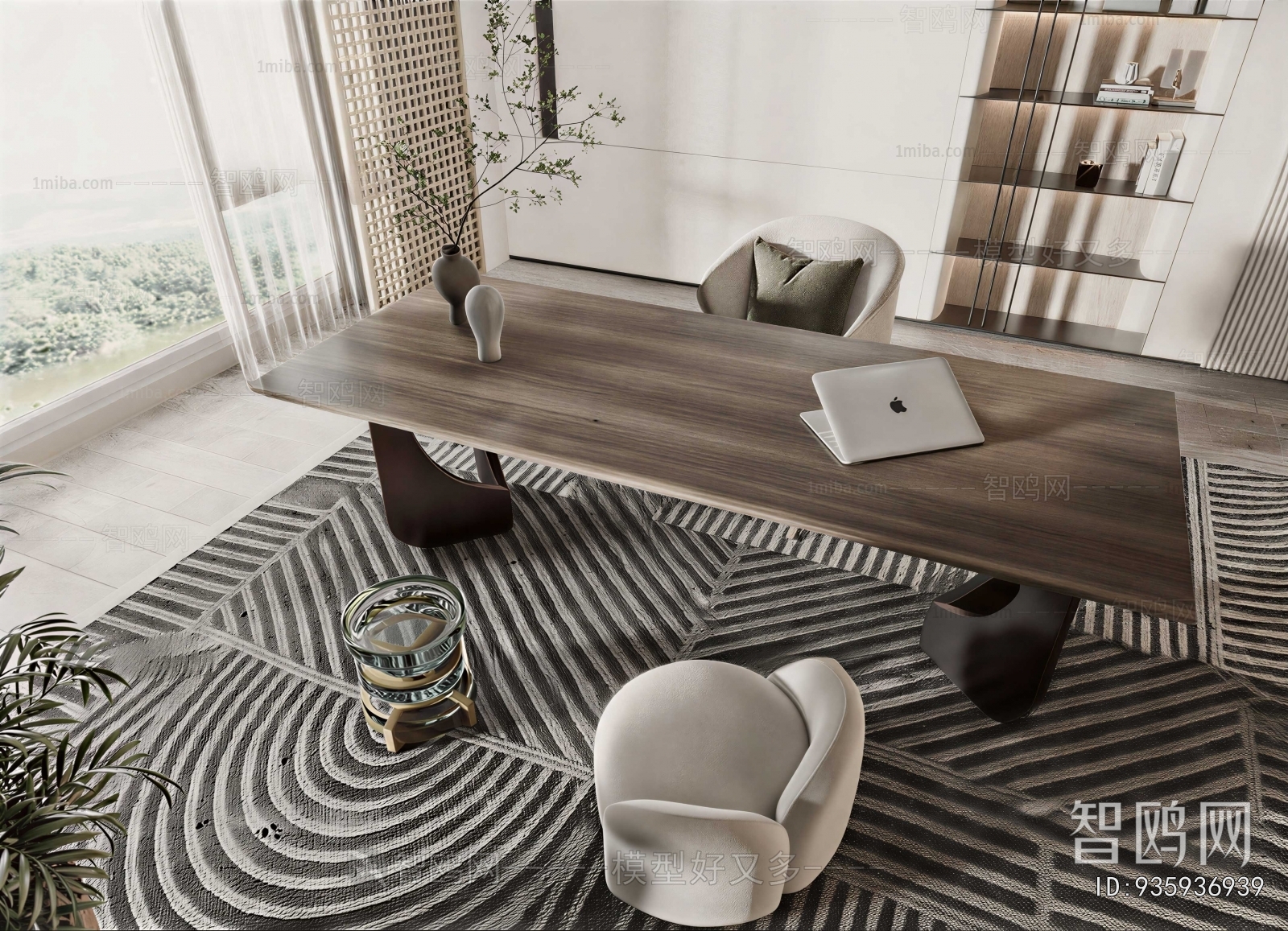 Modern Computer Desk And Chair