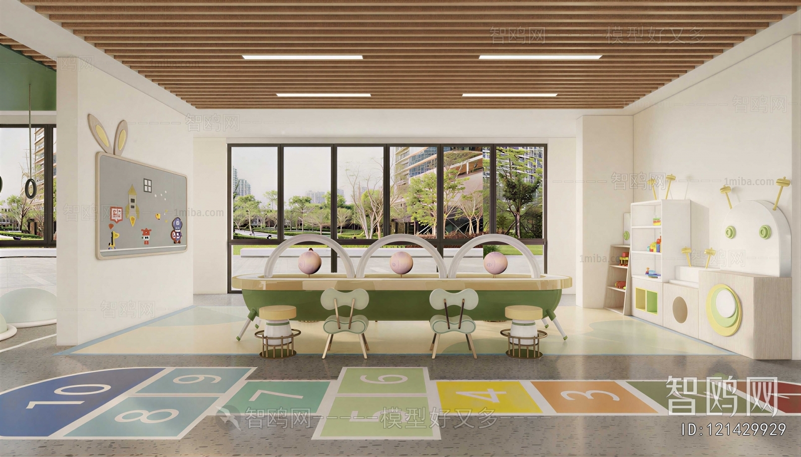 Modern Children's Playroom