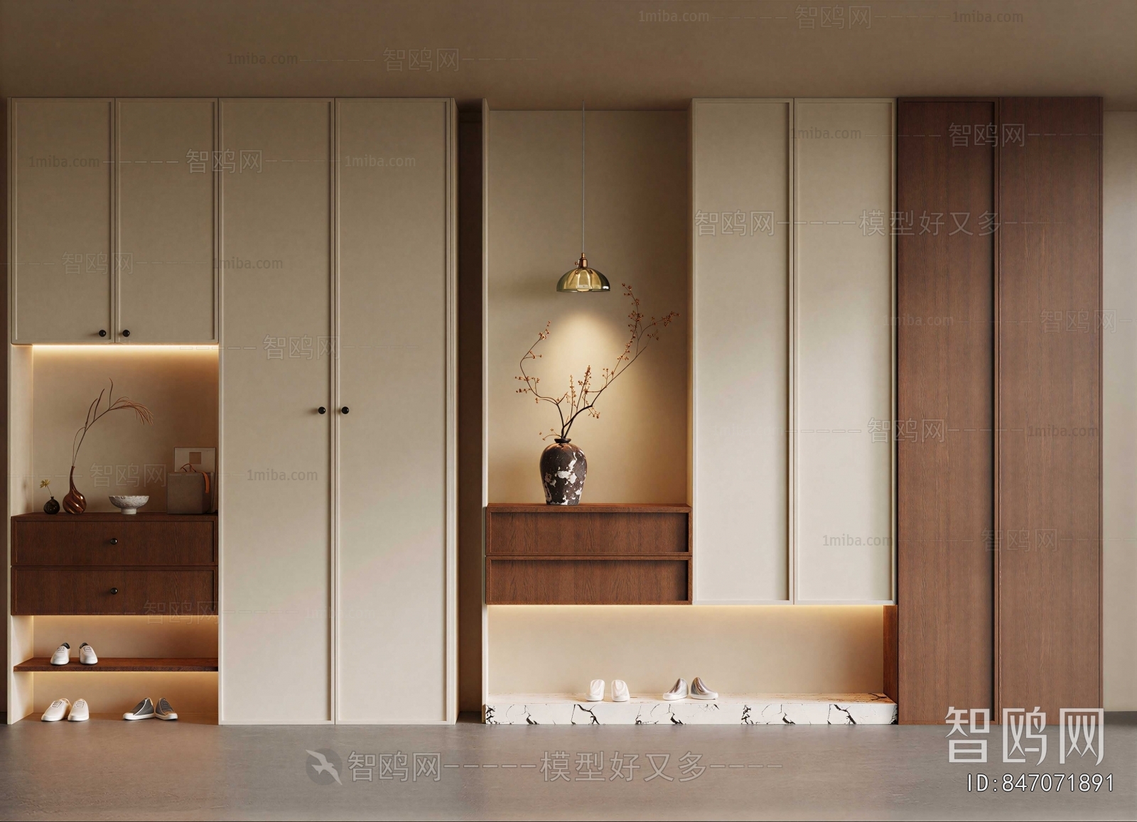 Modern Shoe Cabinet