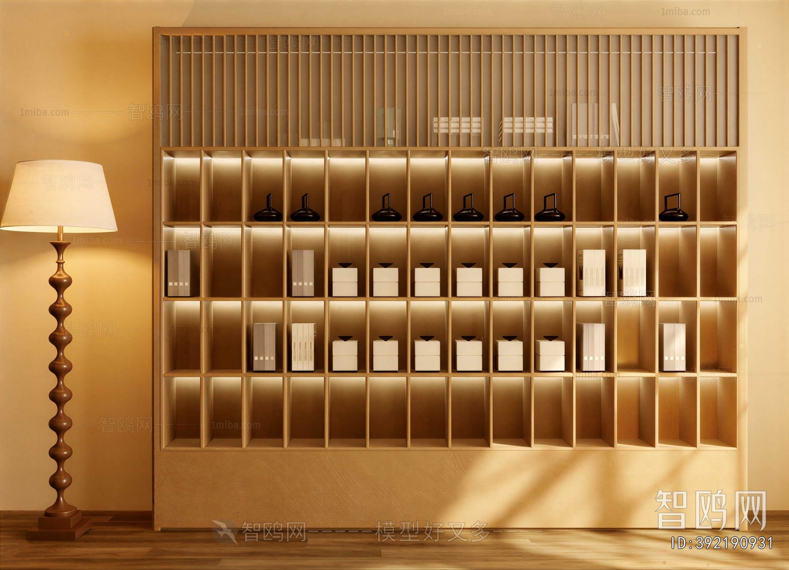 New Chinese Style Bookcase