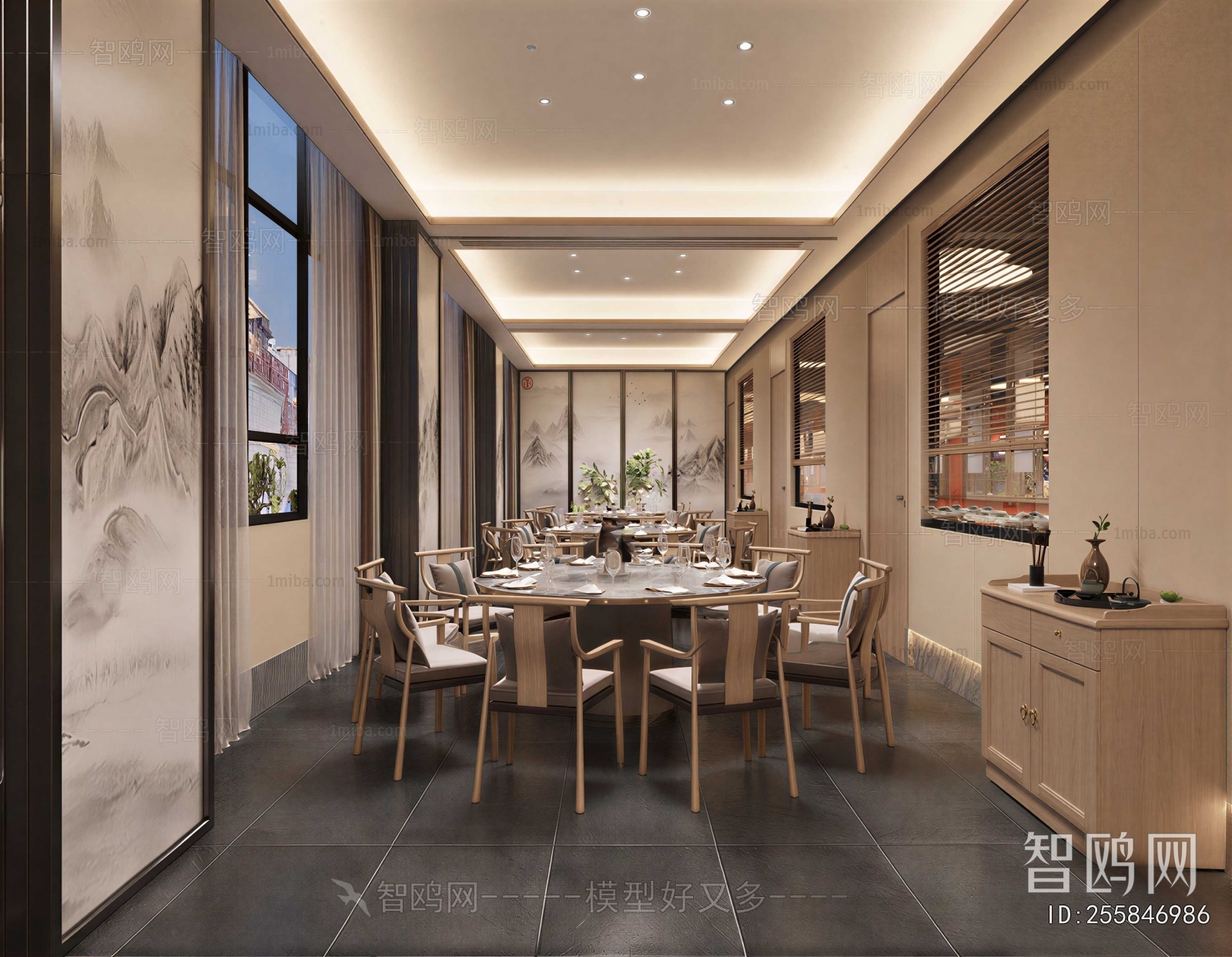 New Chinese Style Restaurant Box