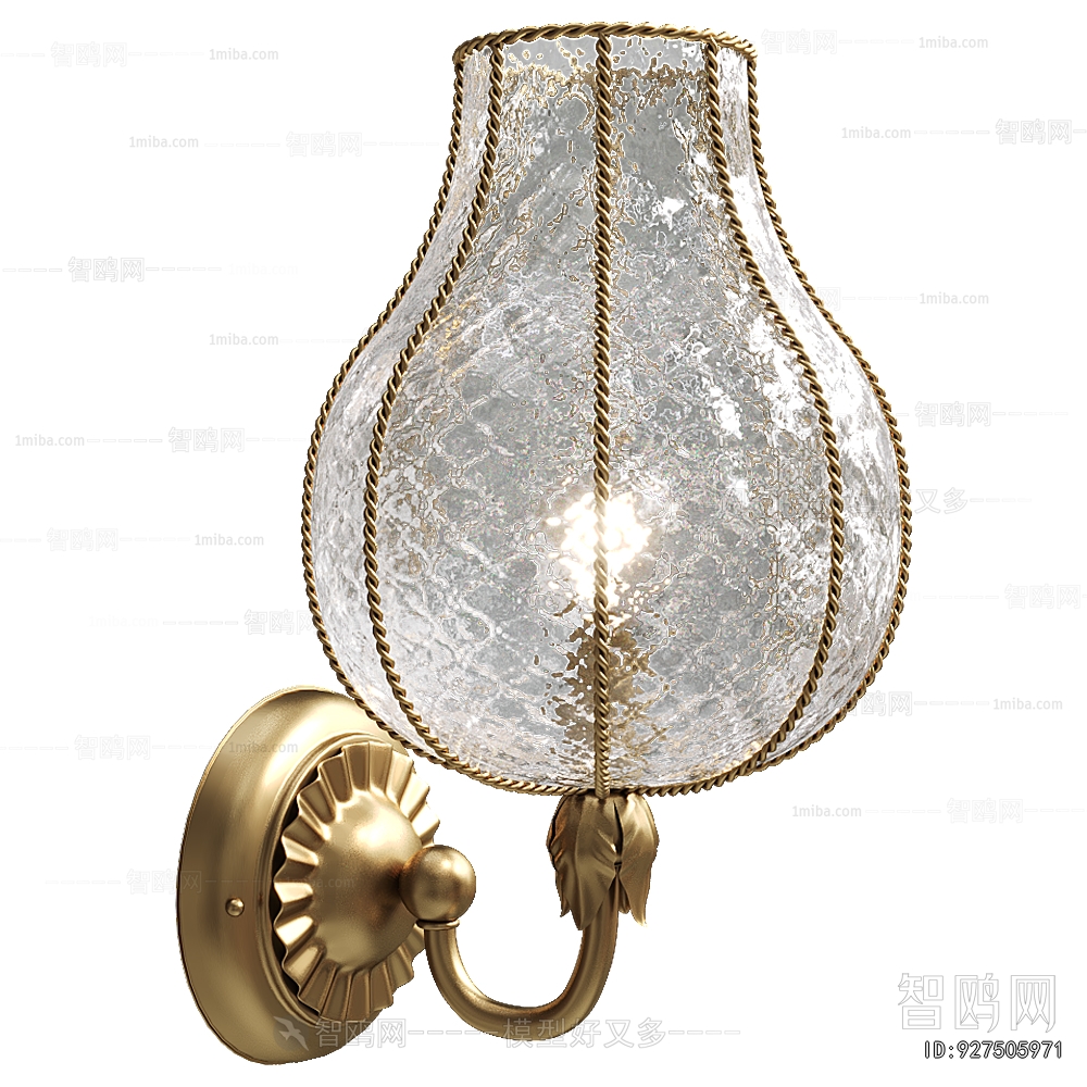 Simple European Style Wall Lamp