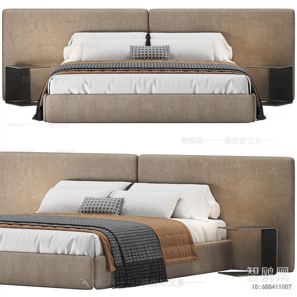 Modern Double Bed