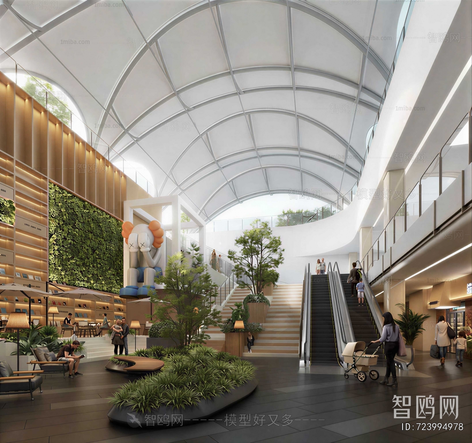 Modern Shopping Mall
