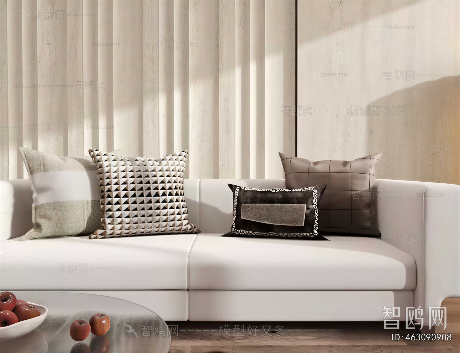 Modern Three-seat Sofa