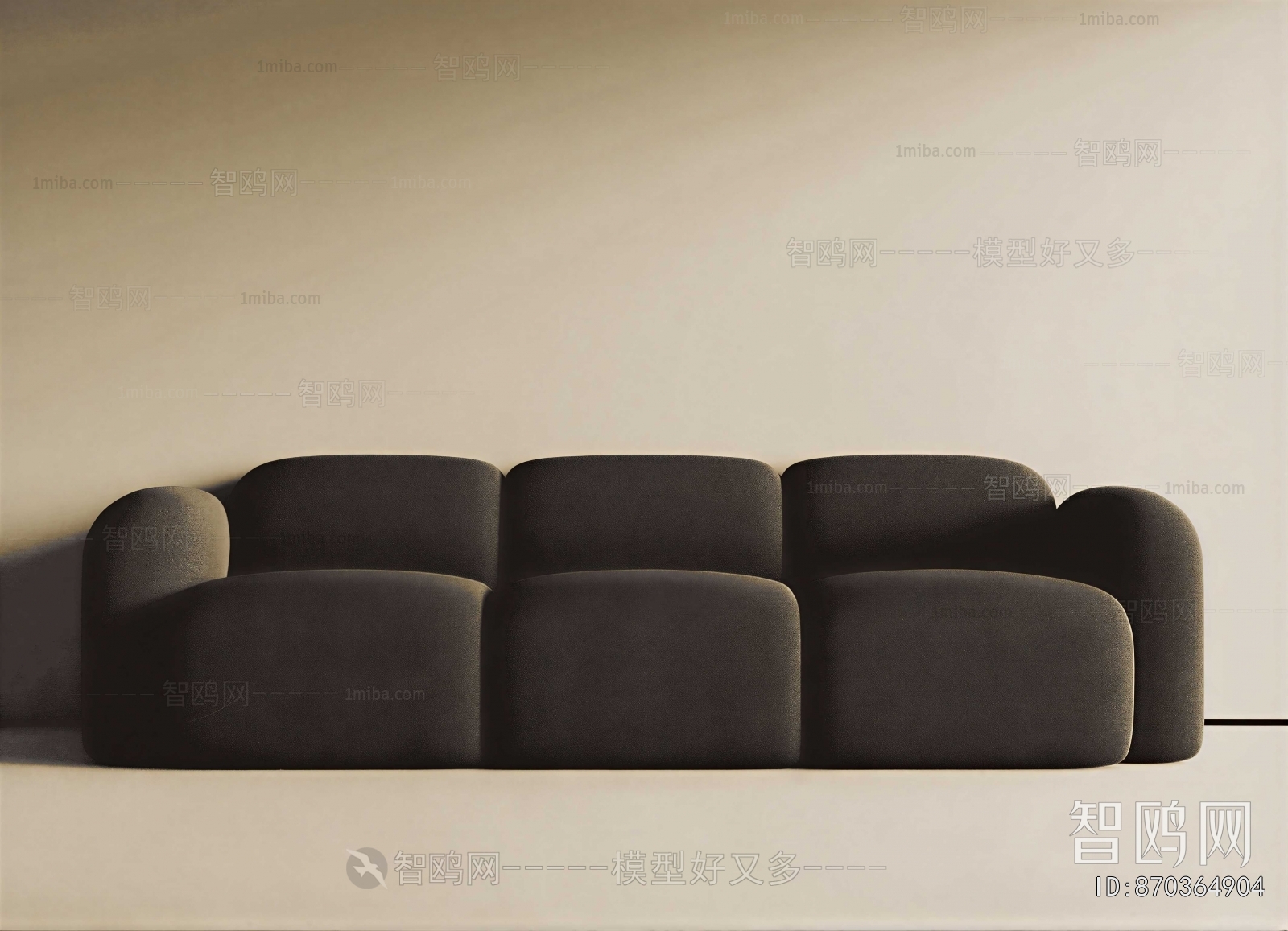 Modern Three-seat Sofa