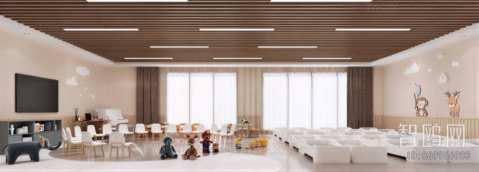 Modern Children's Playroom