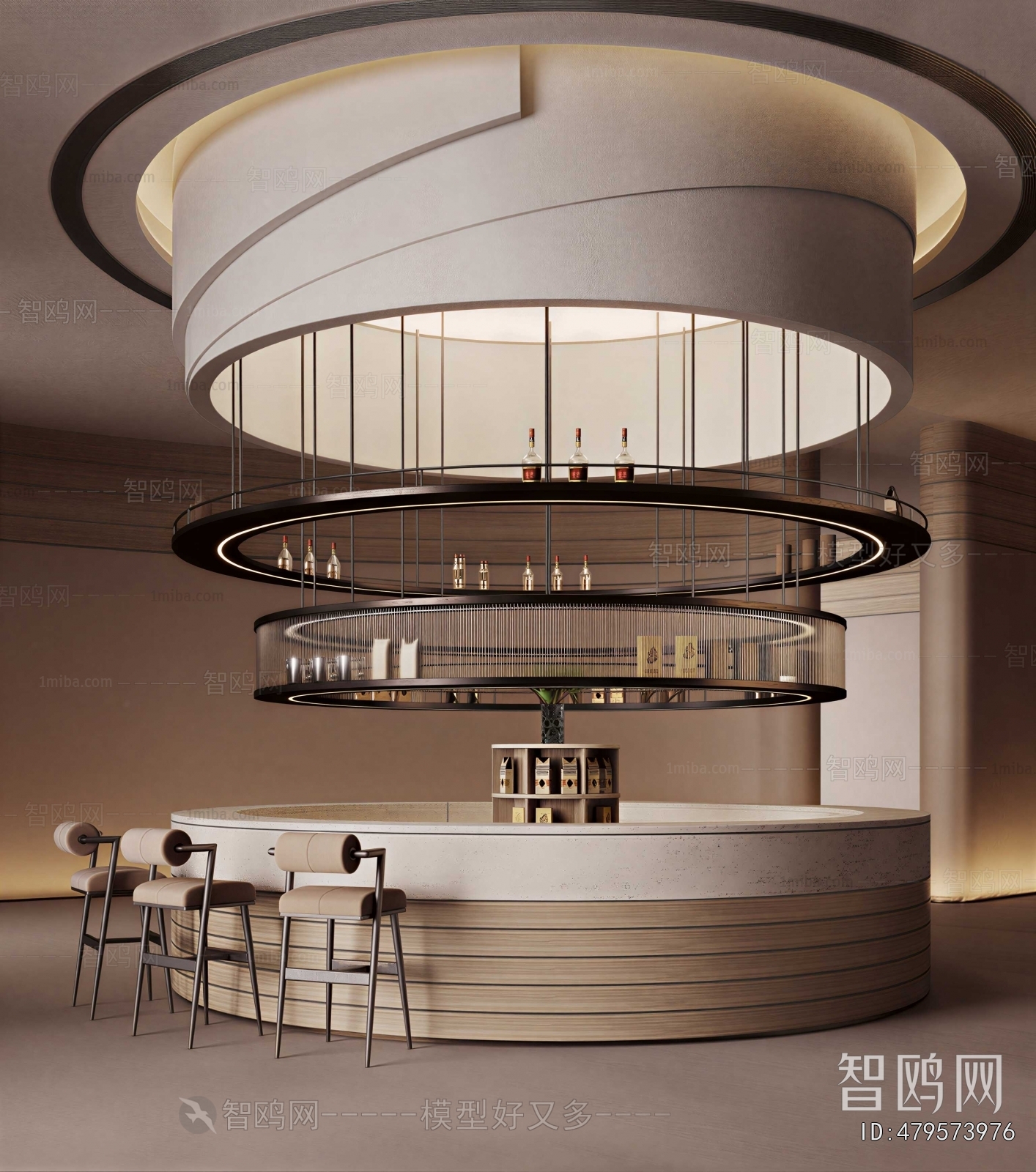 Modern Counter Bar