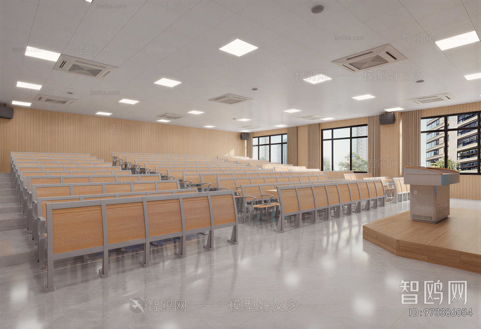 Modern School Classrooms