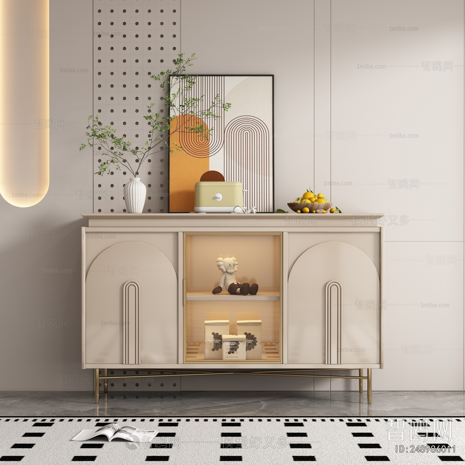 Modern Side Cabinet/Entrance Cabinet