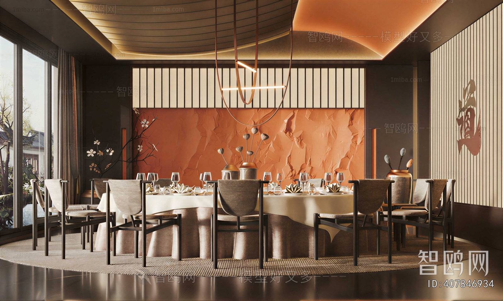 New Chinese Style Restaurant Box