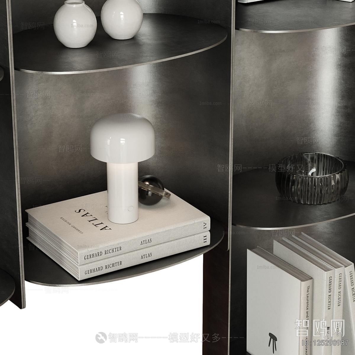 Wabi-sabi Style Bookshelf