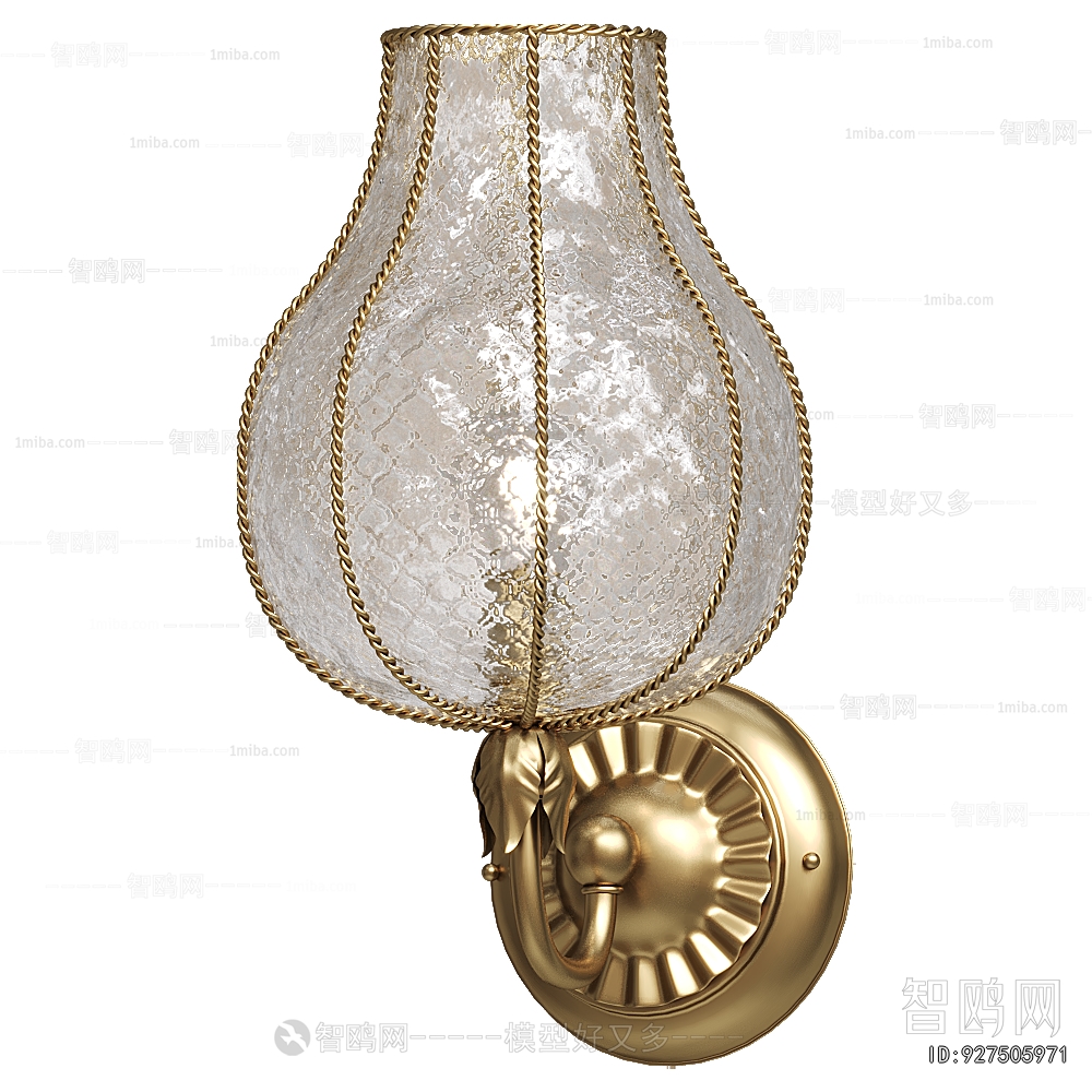 Simple European Style Wall Lamp