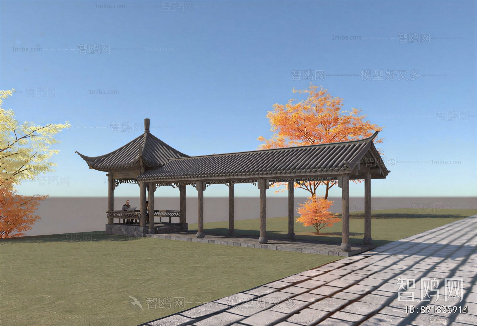 Chinese Style Gallery Frame